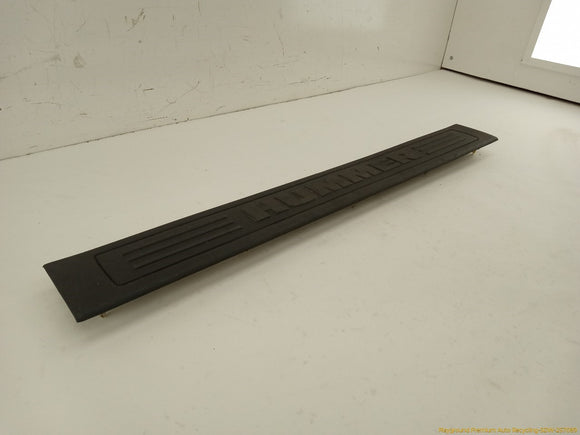 Hummer H3 Tailgate Door Sill Step Plate