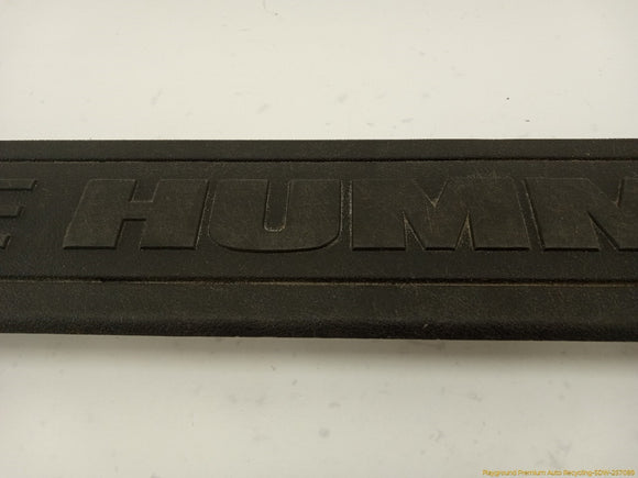 Hummer H3 Tailgate Door Sill Step Plate