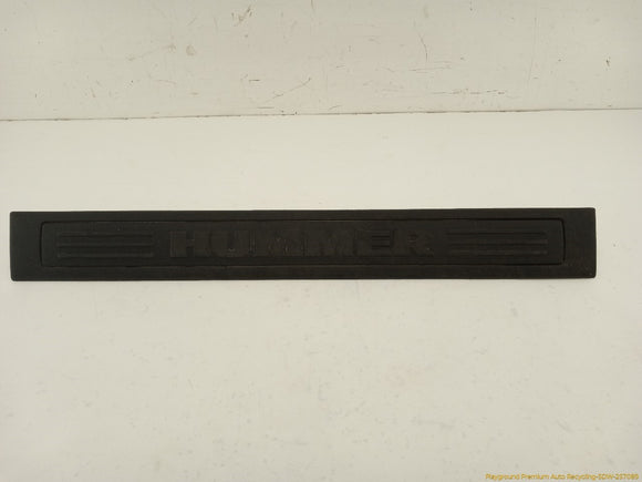 Hummer H3 Tailgate Door Sill Step Plate