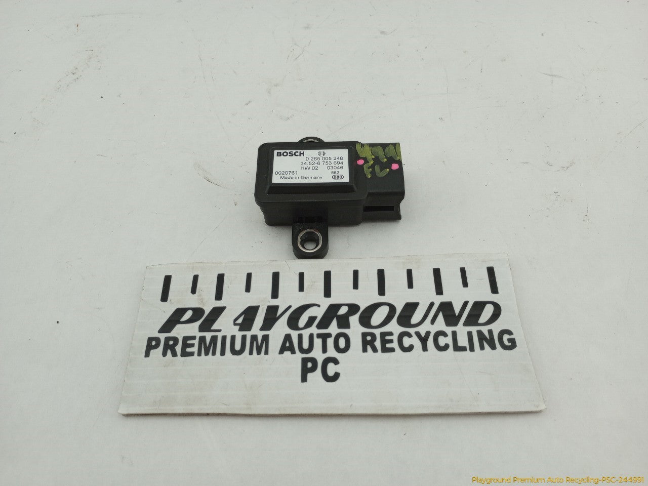 BMW 330XI Yaw Rate Sensor