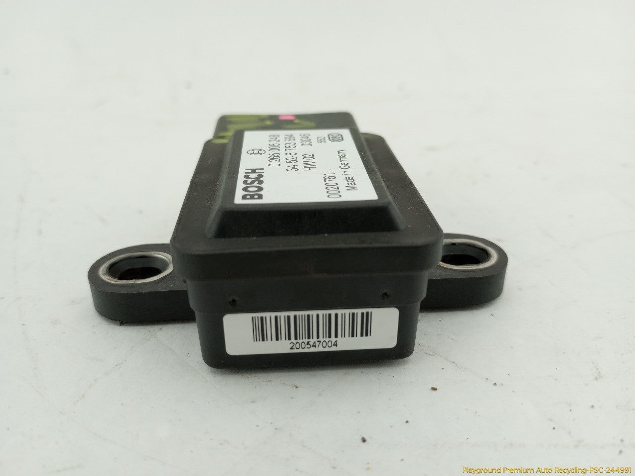 BMW 330XI Yaw Rate Sensor
