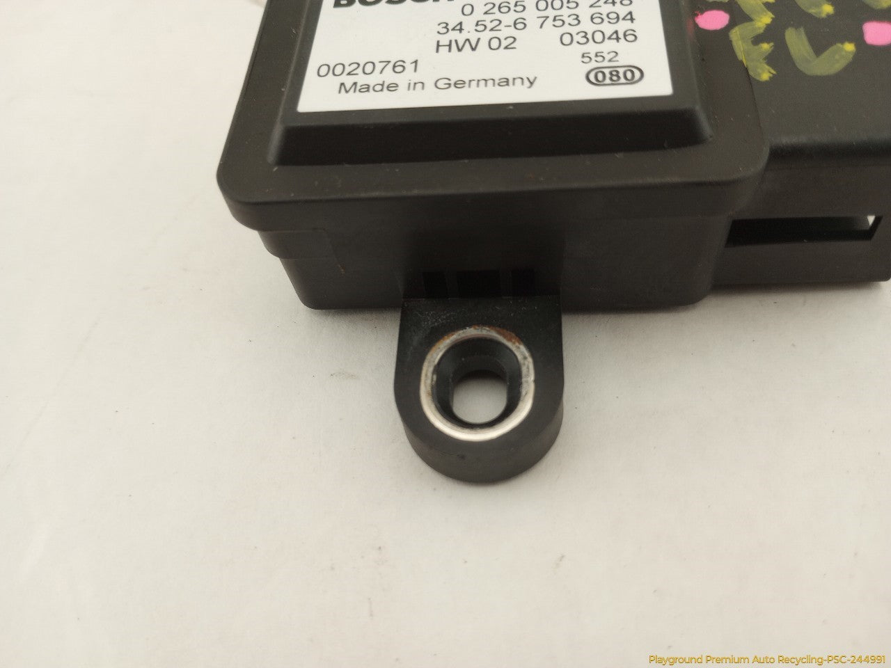 BMW 330XI Yaw Rate Sensor