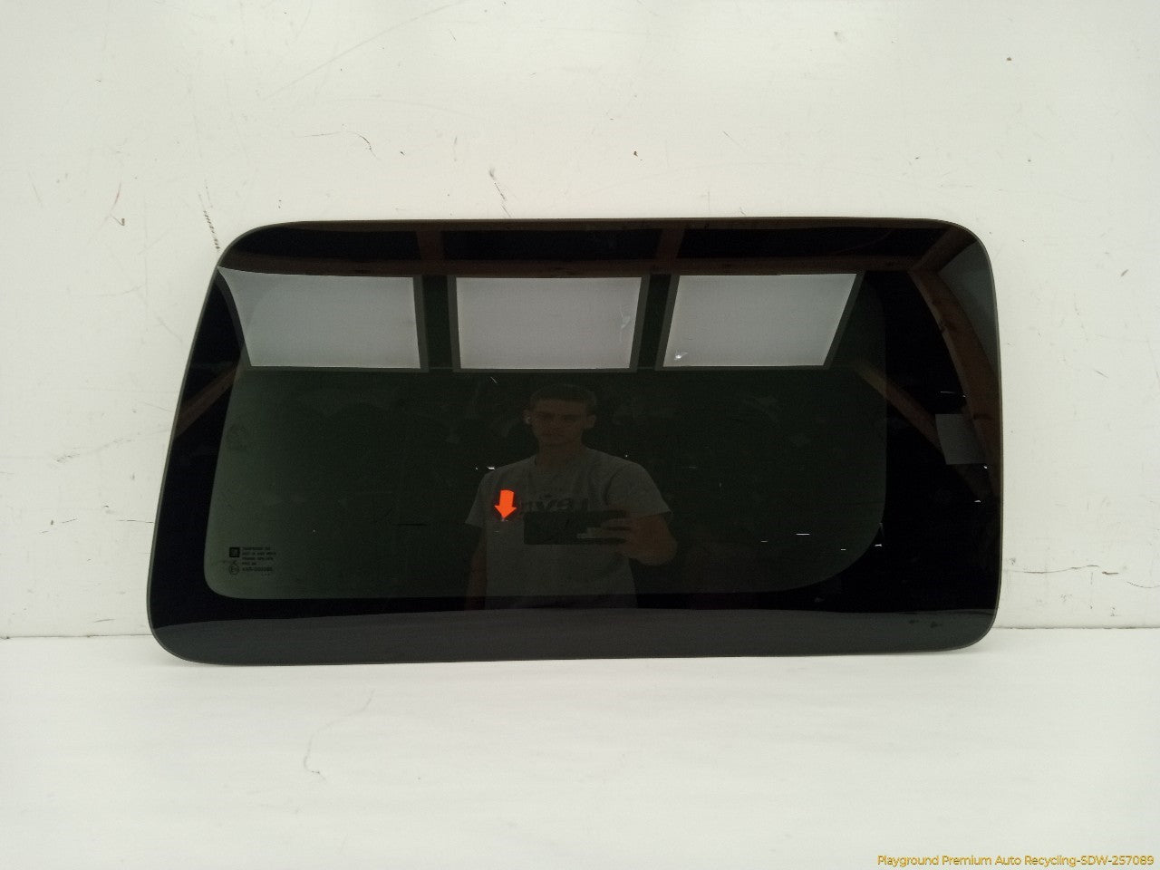 Hummer H3 Passenger Right Rear Quarter Window Glass