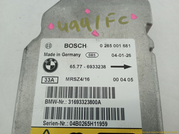 BMW 330XI Airbag Control Module