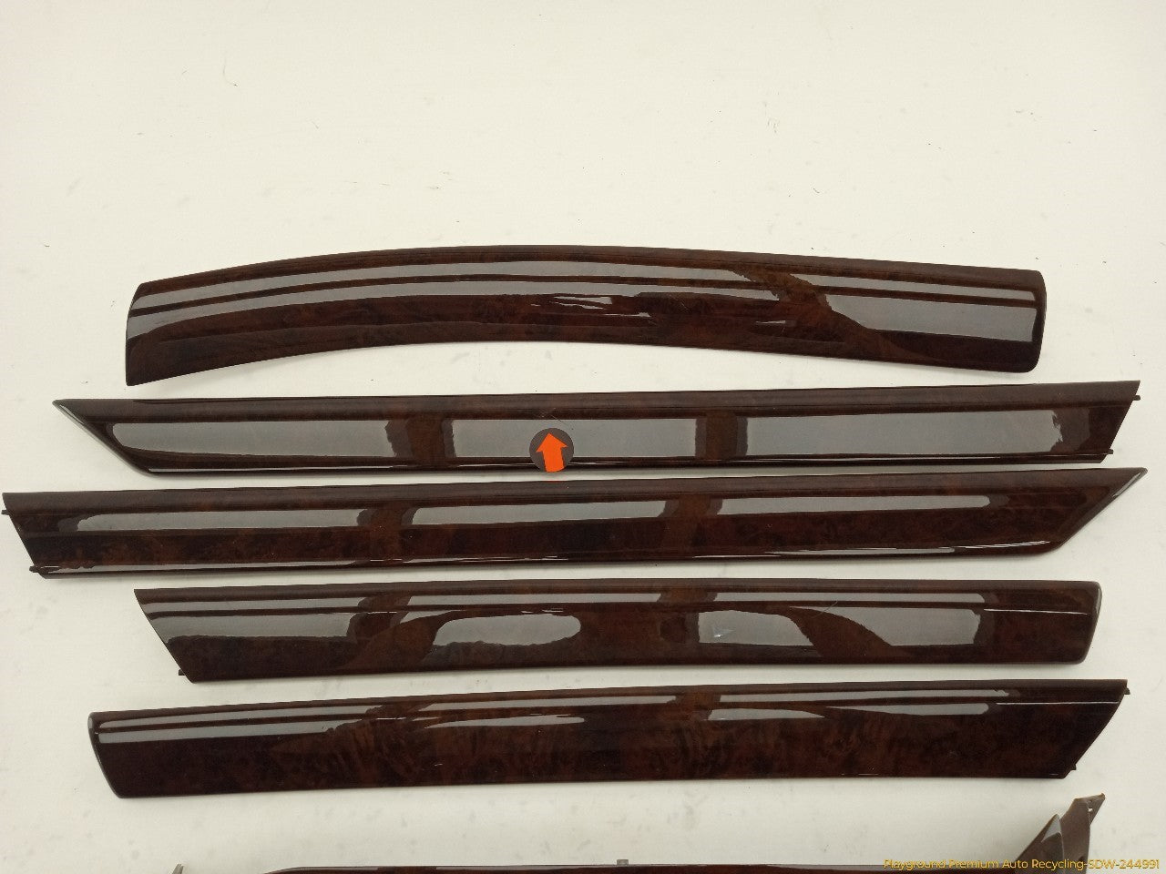 BMW 330XI Set Of 9 Center Dashboard Wood Trim