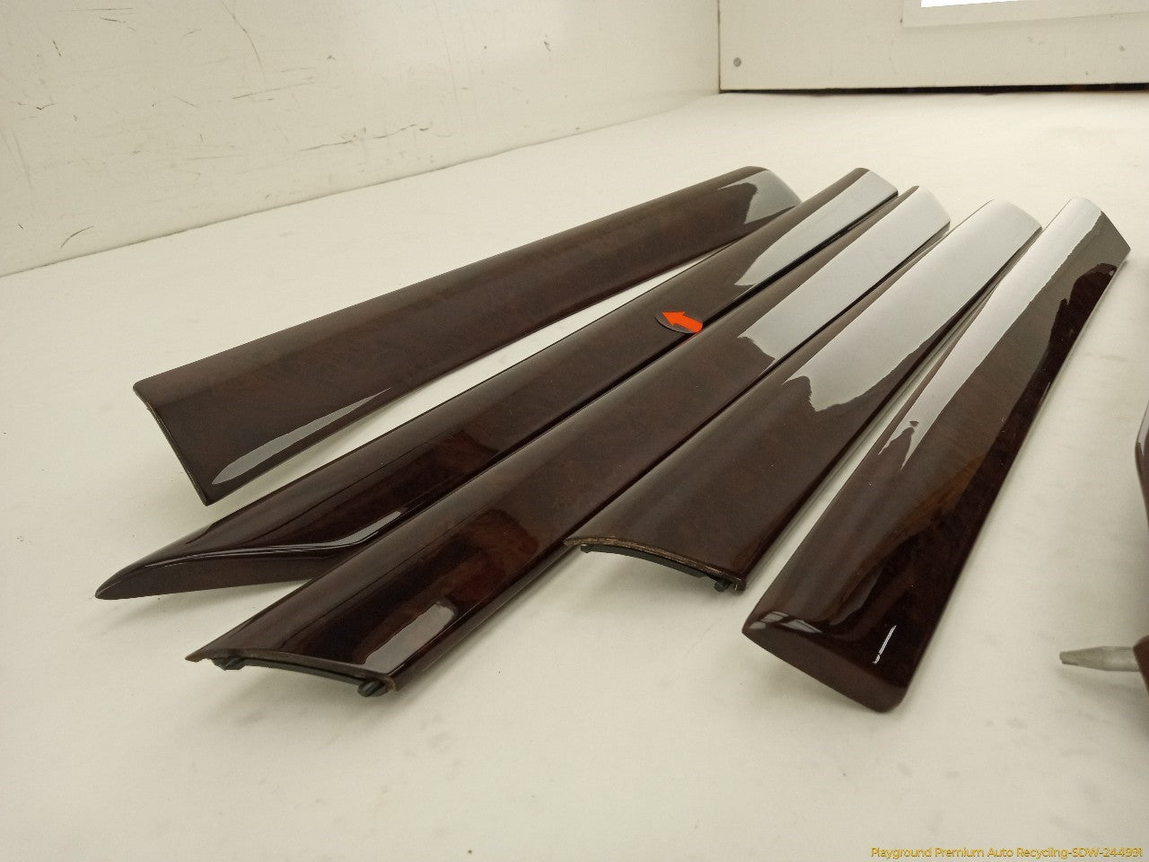 BMW 330XI Set Of 9 Center Dashboard Wood Trim