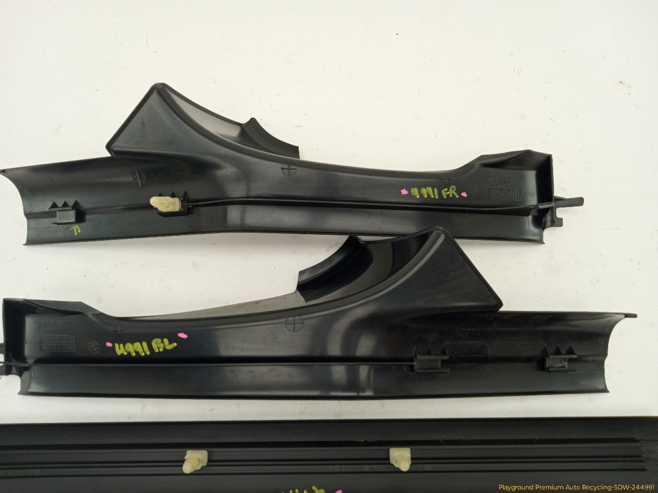 BMW 330XI Set Of 4 Door Sill Scuff Plate Trim
