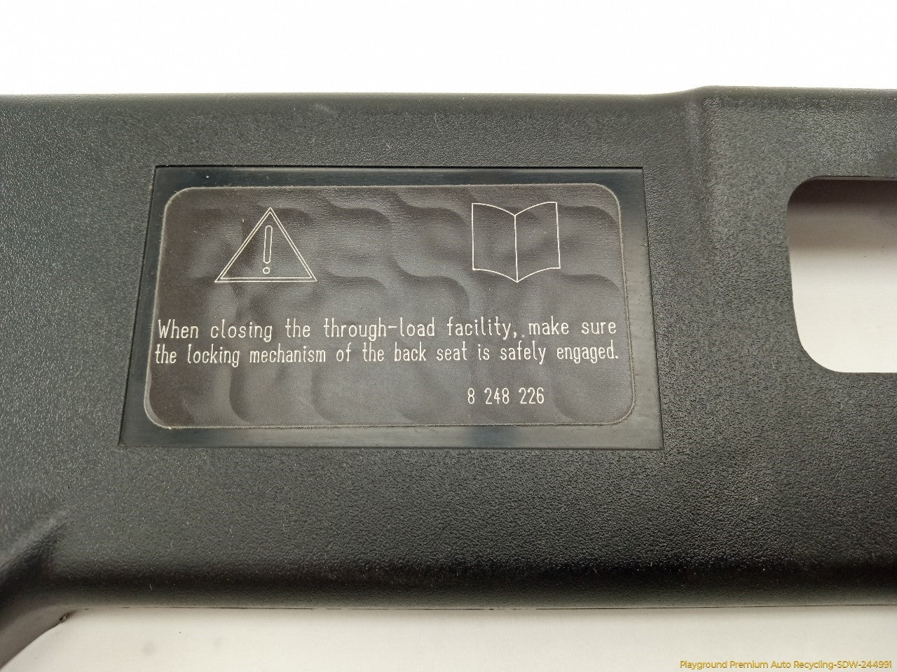 BMW 330XI Trunk Loading Trim Cover