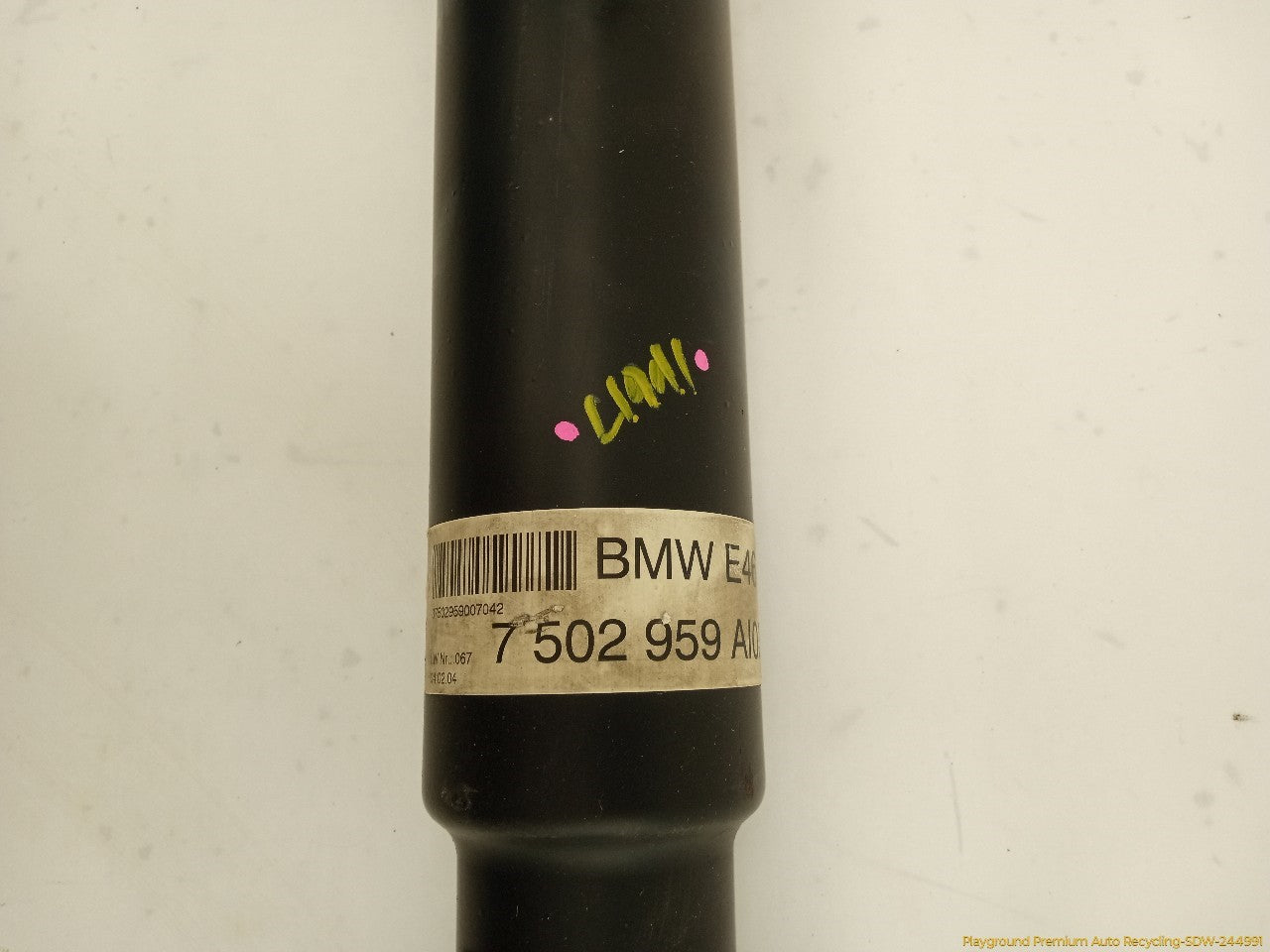 BMW 330XI Rear Drive Shaft