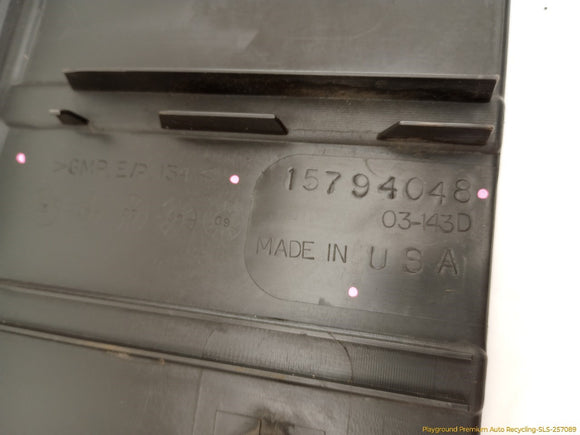 Hummer H3 Rear Bumper Plastic Cover