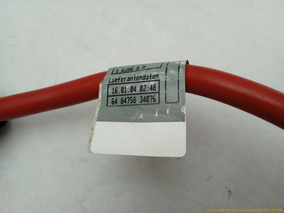 BMW 330XI Battery Positive Cable