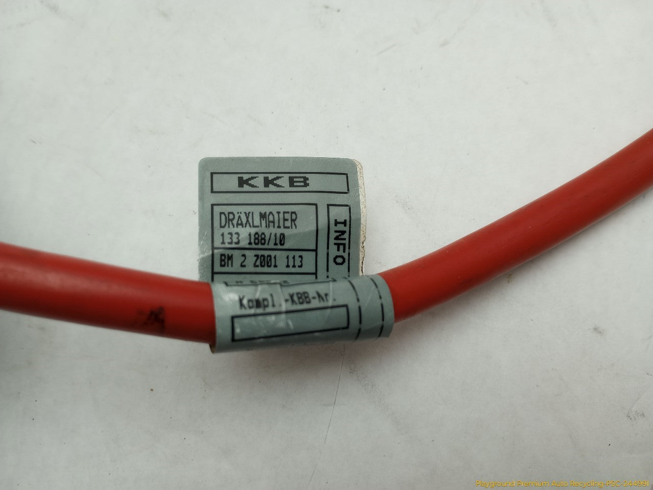 BMW 330XI Battery Positive Cable