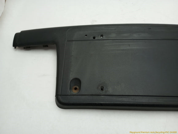 BMW 330XI Front Bumper License Plate Bracket