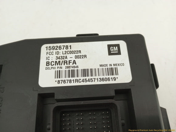 Hummer H3 Body Control Module BCM