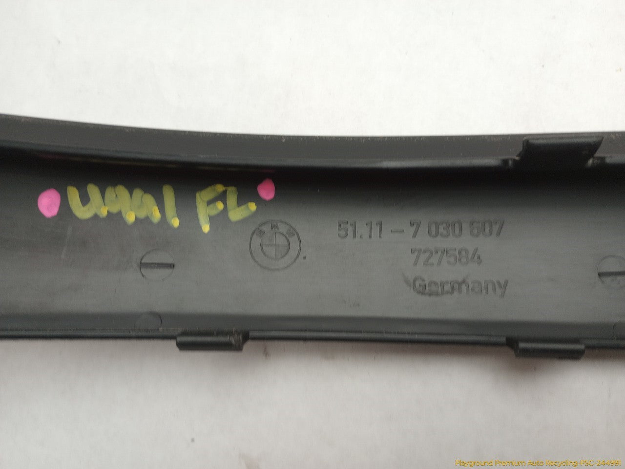 BMW 330XI Pair Of Front Bumper Strip Moldings