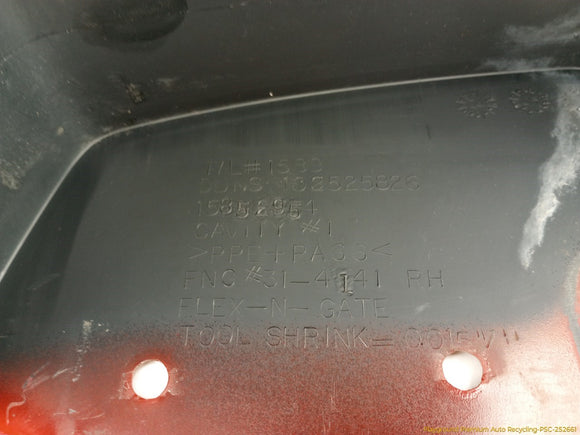 Hummer H3 Passenger Right Rear Quarter Fender Flare