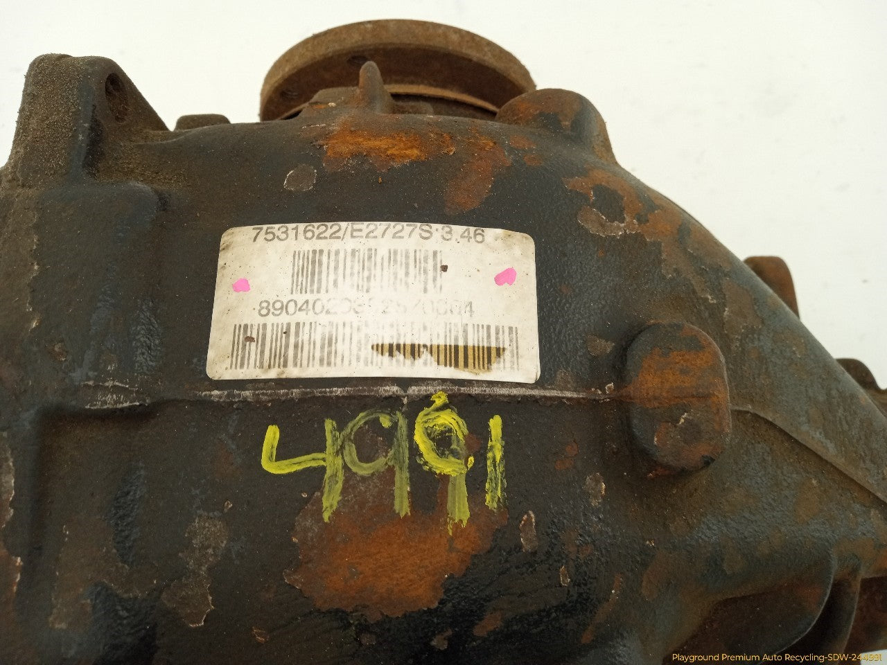 BMW 330XI Rear Differential Carrier
