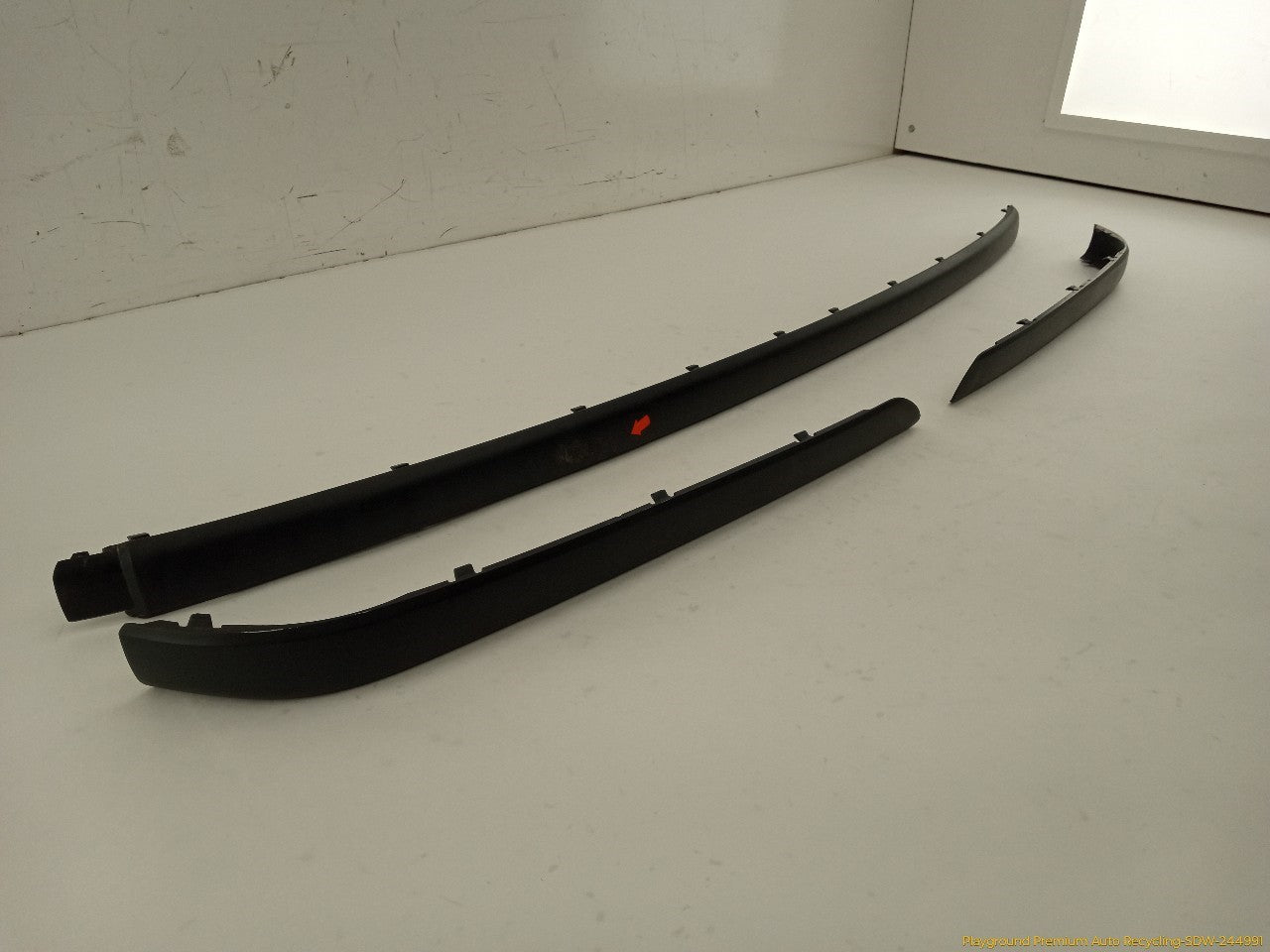 BMW 330XI Set Of 3 Rear Bumper Strip Moldings