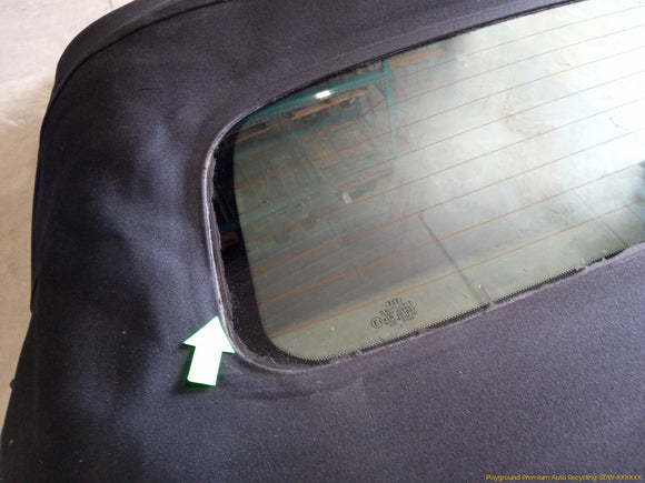 Audi TT Convertible Top Roof Assembly