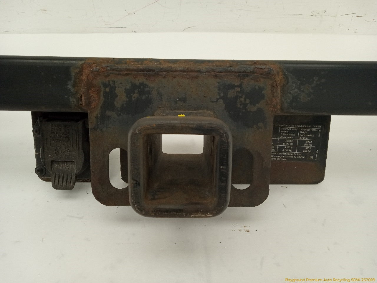 Hummer H3 Rear Bumper Trailer Hitch