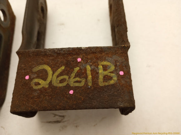 Hummer H3 Pair Of Rear Leaf Spring Shackle Brackets