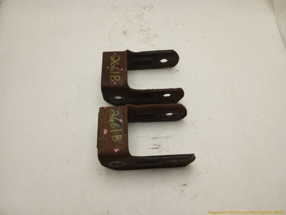 Hummer H3 Pair Of Rear Leaf Spring Shackle Brackets