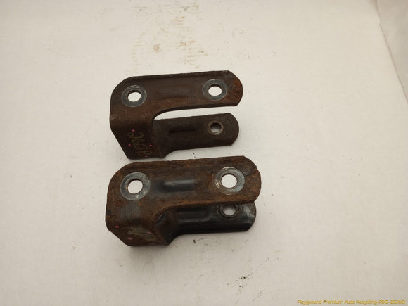 Hummer H3 Pair Of Rear Leaf Spring Shackle Brackets
