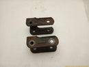 Hummer H3 Pair Of Rear Leaf Spring Shackle Brackets-9