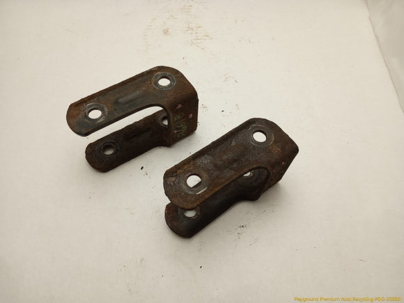 Hummer H3 Pair Of Rear Leaf Spring Shackle Brackets
