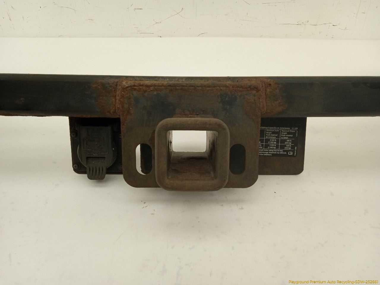 Hummer H3 Rear Bumper Trailer Hitch