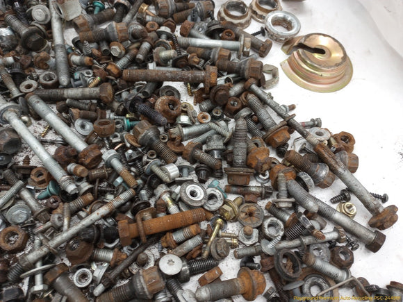 BMW 330XI Dismantling Hardware Fasteners Bolts & Nuts