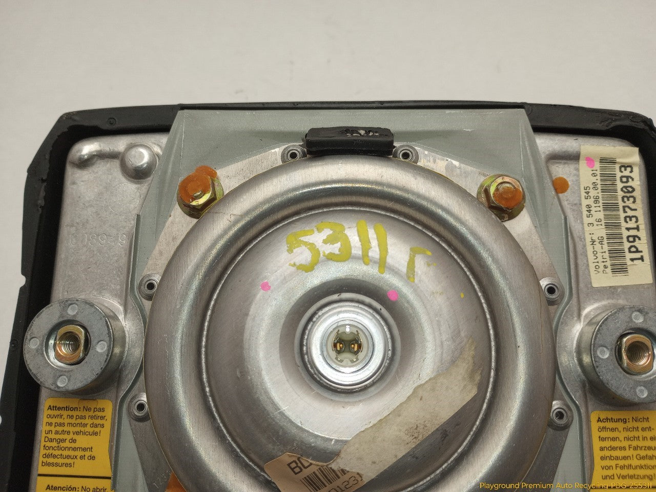Volvo 240 Steering Wheel Airbag