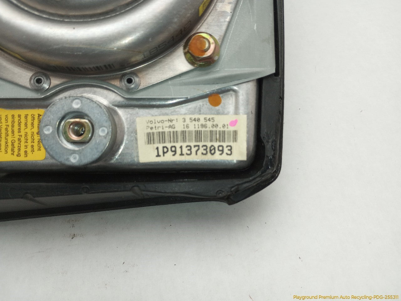 Volvo 240 Steering Wheel Airbag