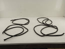 Volvo 240 Set Of 4 Door Seal Weatherstrip Moldings-2