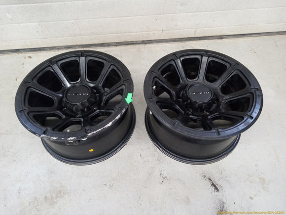 Hummer H3 Pair Of Aftermarket Alloy Wheels 9 Spoke