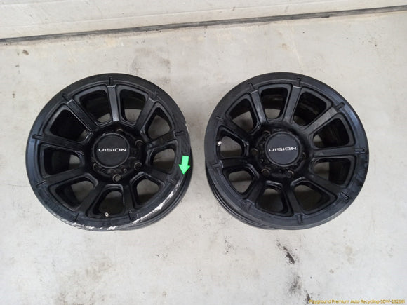 Hummer H3 Pair Of Aftermarket Alloy Wheels 9 Spoke