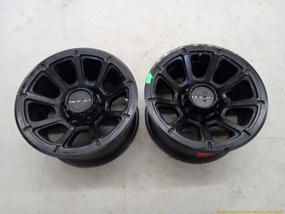 Hummer H3 Pair Of Aftermarket Alloy Wheels 9 Spoke