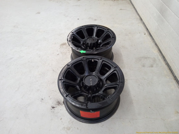 Hummer H3 Pair Of Aftermarket Alloy Wheels 9 Spoke