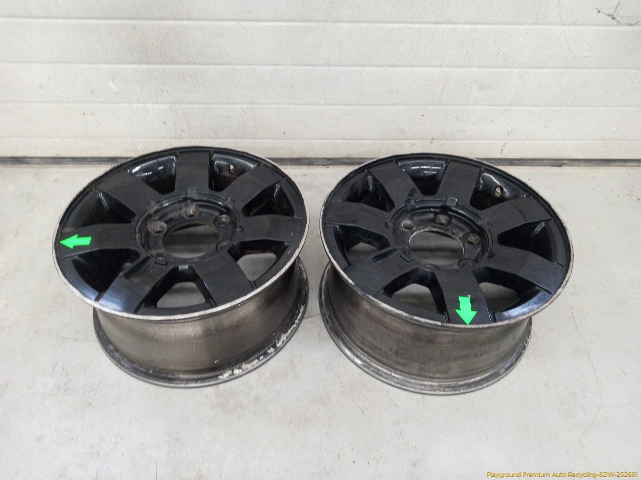 Hummer H3 Pair Of Alloy Wheels 7 Single Spoke - 0