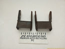 Hummer H3 Pair Of Rear Leaf Spring Shackle Brackets-1