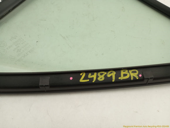 Lexus IS300 Passenger Right Rear Door Vent Window Glass