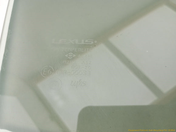 Lexus IS300 Passenger Right Rear Door Window Glass