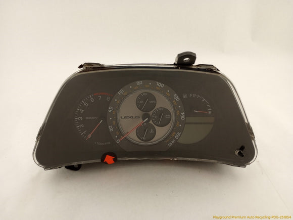 Lexus IS300 Instrument Cluster Speedometer