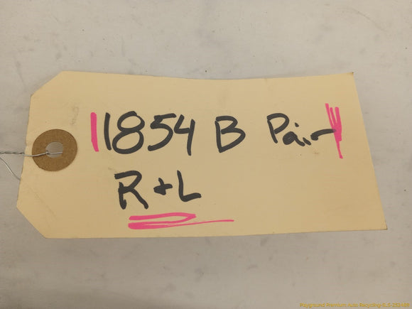 Lexus IS300 Pair Of Rear Window Molding Trim