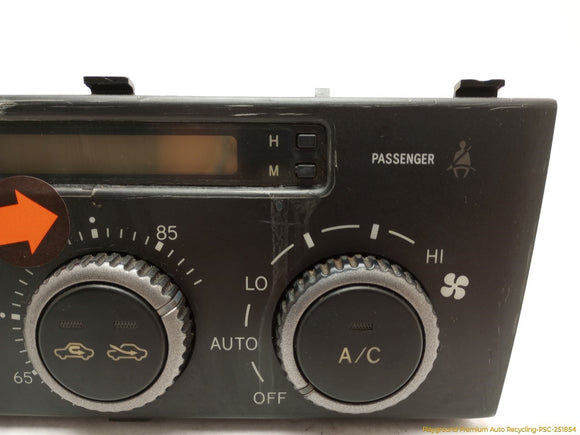 Lexus IS300 Climate Control Switch