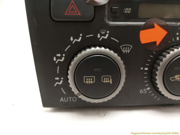 Lexus IS300 Climate Control Switch