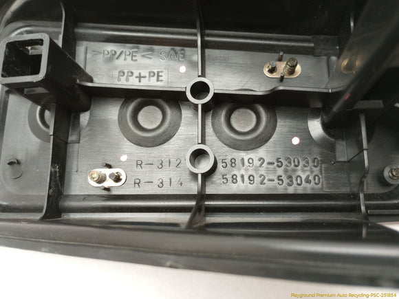 Lexus IS300 Dead Pedal Trim