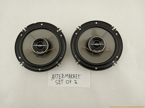 Pair Of Aftermarket Audio Speakers