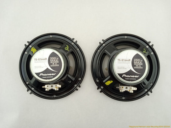 Pair Of Aftermarket Audio Speakers