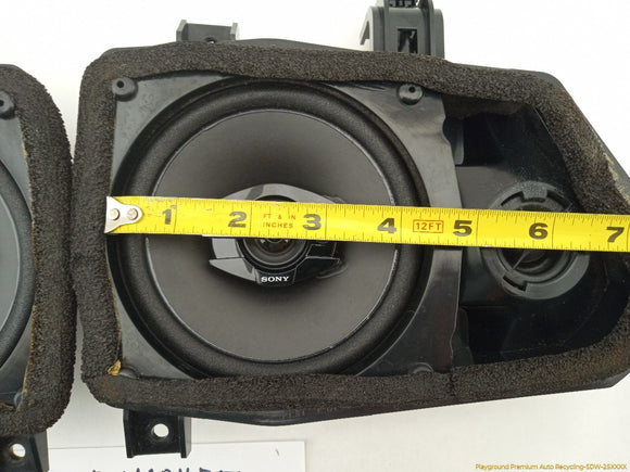 Pair Of Aftermarket Audio Speakers